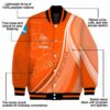 customized sam houston bearkats wave patterns orange jacket new arrival