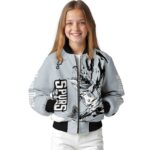 customized san antonio spurs fishing passion silver white jacket best selling
