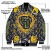 customized san diego padres heart explosion brown jacket new arrival