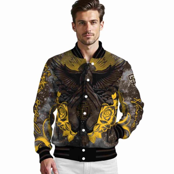 customized san diego padres praying hands brown jacket high quality
