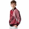 customized san diego state aztecs wave patterns red jacket trendy