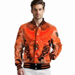 customized san francisco giants praying hands orange jacket best selling