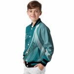 customized san jose sharks wave patterns teal jacket best selling