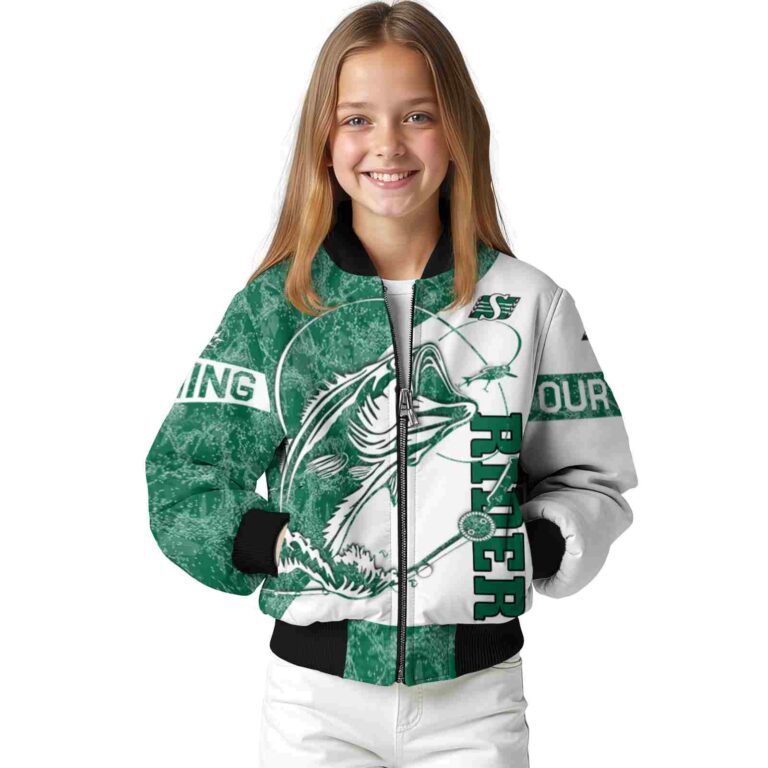 customized saskatchewan roughriders fishing rod white jacket top rated