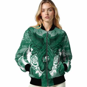 customized saskatchewan roughriders praying hands green jacket latest model