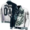 customized seattle kraken jesus tears blue white jacket fashion forward