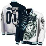 customized seattle kraken jesus tears blue white jacket best selling