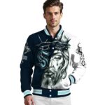 customized seattle kraken jesus tears blue white jacket best selling