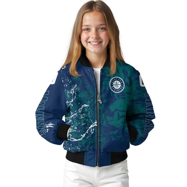 customized seattle mariners fishing art navy blue jacket top rated