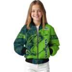customized seattle seahawks fishing rod green jacket best selling