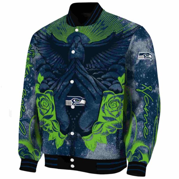 customized seattle seahawks praying hands blue jacket best selling