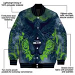 customized seattle seahawks praying hands blue jacket best selling