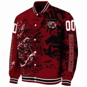 customized south carolina gamecocks fishing art garnet jacket best selling