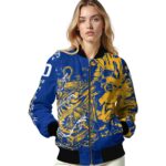 customized st louis blues fishing art blue jacket best selling