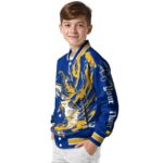 customized st louis blues fishing passion blue white jacket best selling