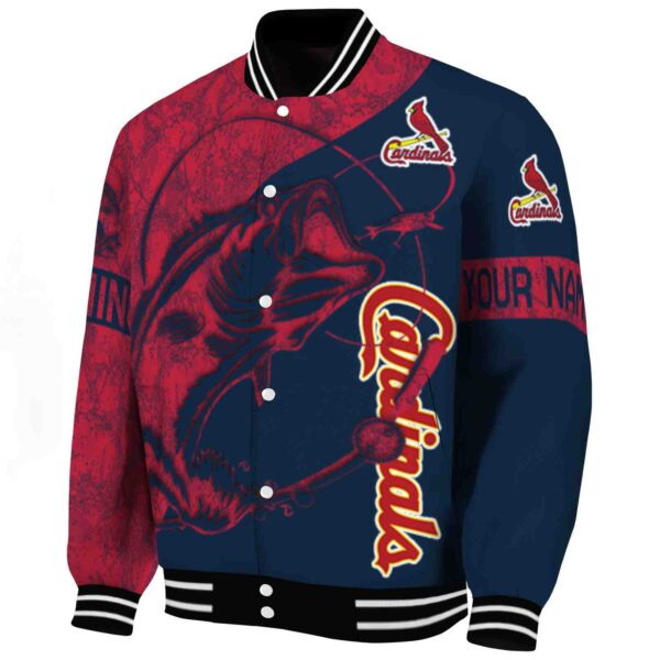 customized st louis cardinals fishing rod navy jacket best selling