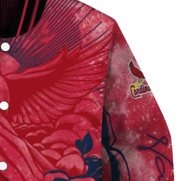 customized st louis cardinals praying hands red jacket premium grade
