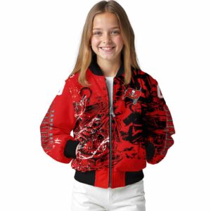 customized tampa bay buccaneers fishing art red jacket top rated