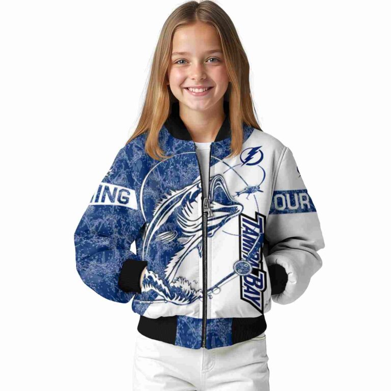 customized tampa bay lightning fishing rod white jacket top rated