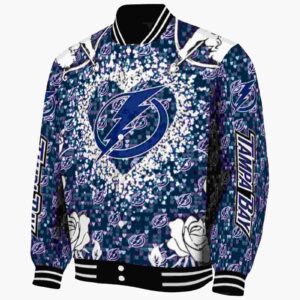 customized tampa bay lightning heart explosion blue jacket best selling