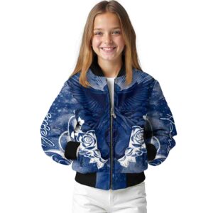 customized tampa bay lightning praying hands blue jacket top rated