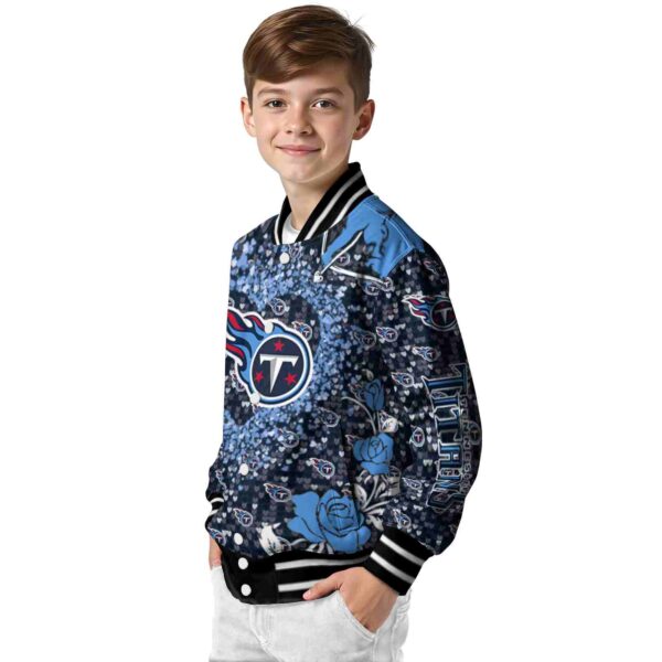 customized tennessee titans heart explosion navy jacket trendy