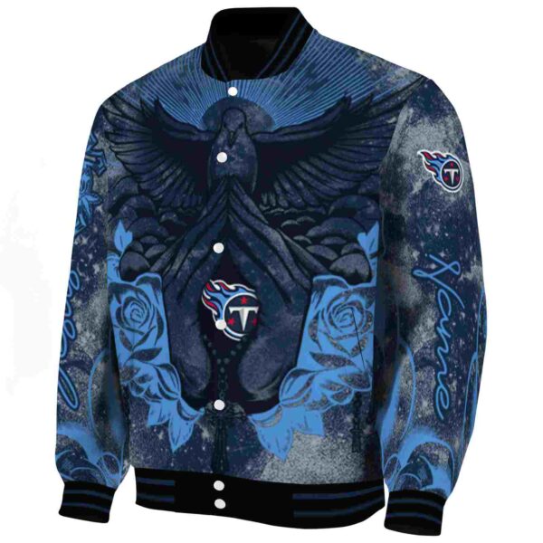 customized tennessee titans praying hands navy jacket best selling