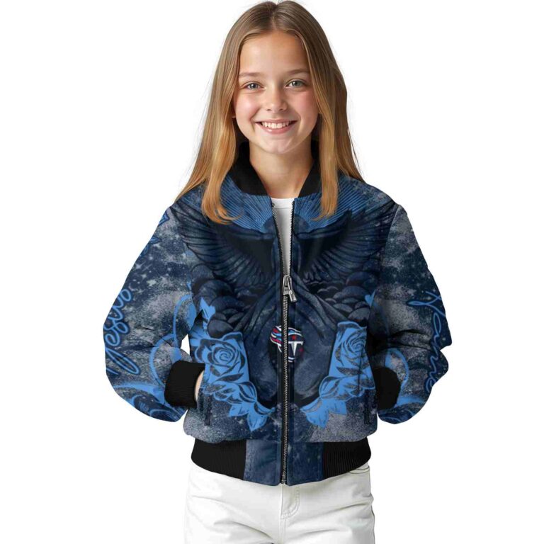 customized tennessee titans praying hands navy jacket top rated