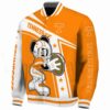 customized tennessee volunteers mickey football orange white jacket best selling