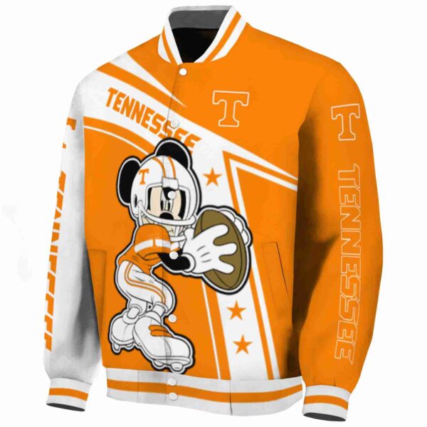 customized tennessee volunteers mickey football orange white jacket best selling