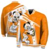 customized tennessee volunteers mickey football orange white jacket fashion forward