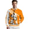 customized tennessee volunteers mickey football orange white jacket high quality