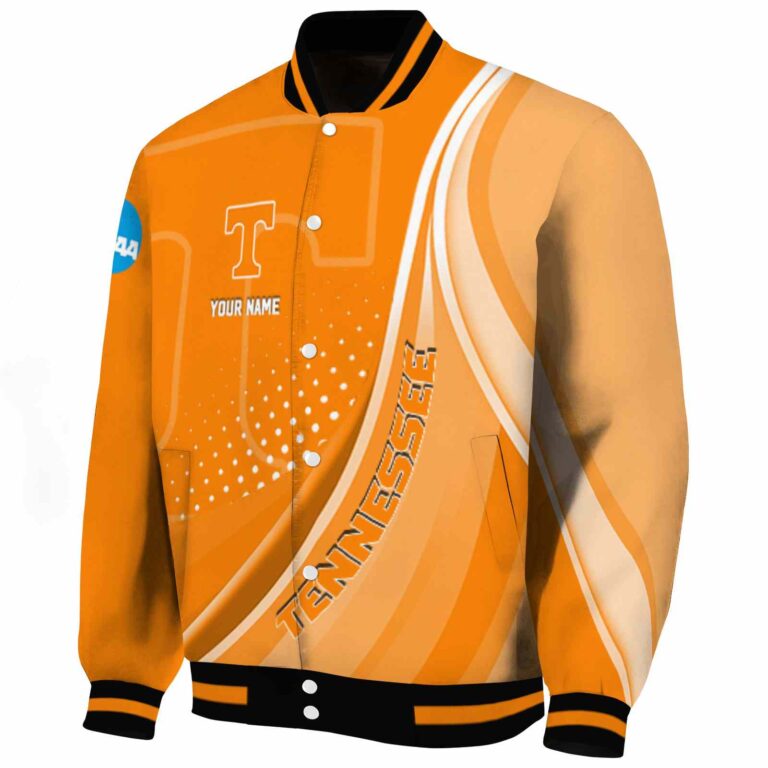 customized tennessee volunteers wave patterns orange jacket best selling