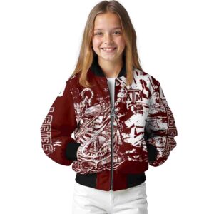 customized texas am aggies fishing art maroon jacket top rated