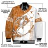 customized texas longhorns fishing rod white jacket new arrival