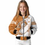 customized texas longhorns fishing rod white jacket best selling