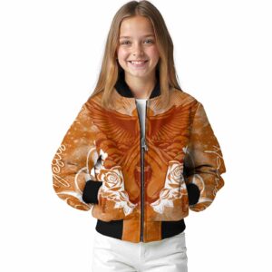 customized texas longhorns praying hands orange jacket top rated