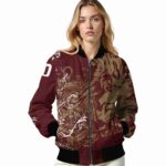 customized texas state bobcats fishing art maroon jacket best selling