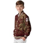 customized texas state bobcats fishing art maroon jacket best selling