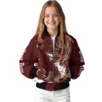 customized texas state bobcats fishing passion maroon white jacket best selling