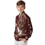 customized texas state bobcats fishing passion maroon white jacket best selling