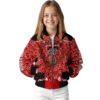 customized texas tech red raiders heart explosion red jacket top rated