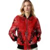 customized texas tech red raiders praying hands red jacket latest model