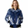 customized toronto maple leafs praying hands blue jacket latest model