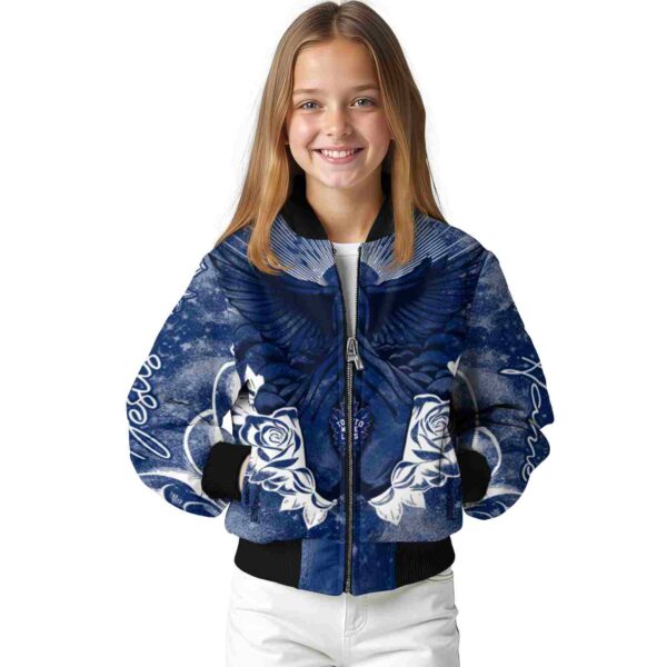 customized toronto maple leafs praying hands blue jacket top rated
