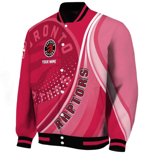 customized toronto raptors wave patterns red jacket best selling
