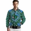customized tulane green wave heart explosion green jacket high quality
