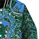 customized tulane green wave heart explosion green jacket best selling