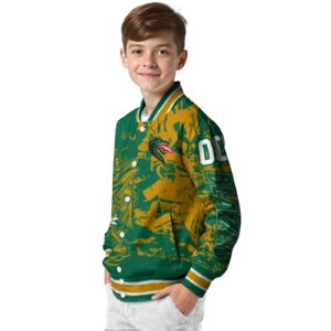 customized uab blazers fishing art green jacket trendy