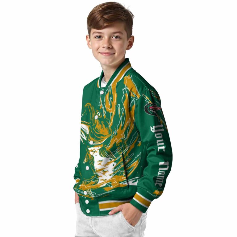 customized uab blazers fishing passion green white jacket trendy